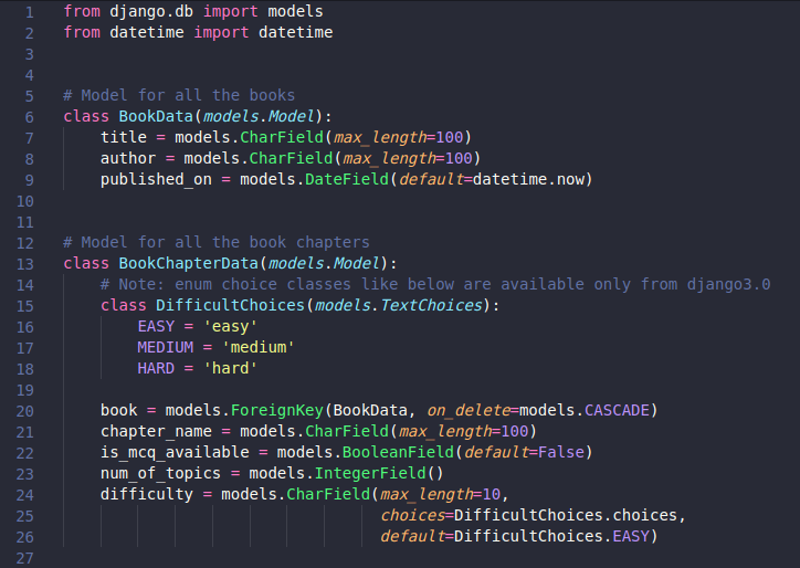 Django Queryset Django Models Python Django Tutorials You can