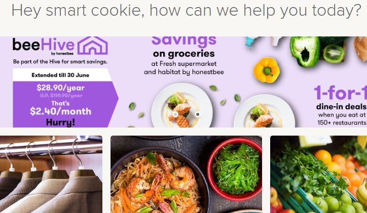 honestbee promo code new user