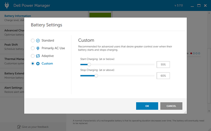 Power manager. Dell Power Manager.