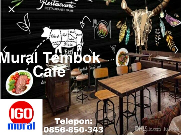 0856 850 3437 Harga Mural Cafe Kopi Terkeren Mural Cafe