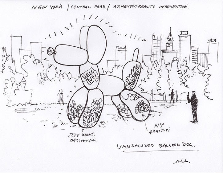 About MR Spaces. Layers of meaning and a case study of Snapchat’s new