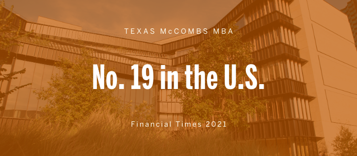 Top Rankings for Texas McCombs in Financial Times | by Texas McCombs | Texas  McCombs News | Medium