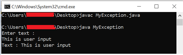 Java User Input and Output. We can use Scanner class to take input ...
