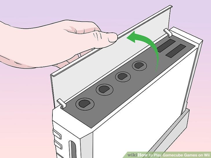 how to play a gamecube game on wii