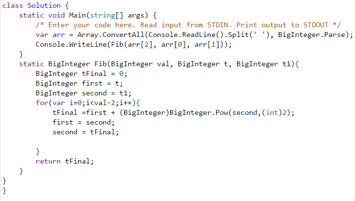 The Modified Fibonacci Sequence Problem | by Shray | Medium