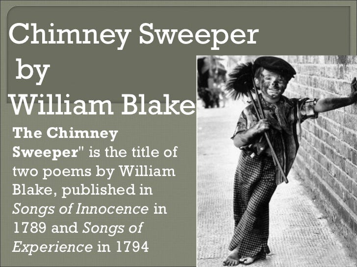 William Blake's poem “Chimney sweeper” | by Shahzaad Ausman | Medium