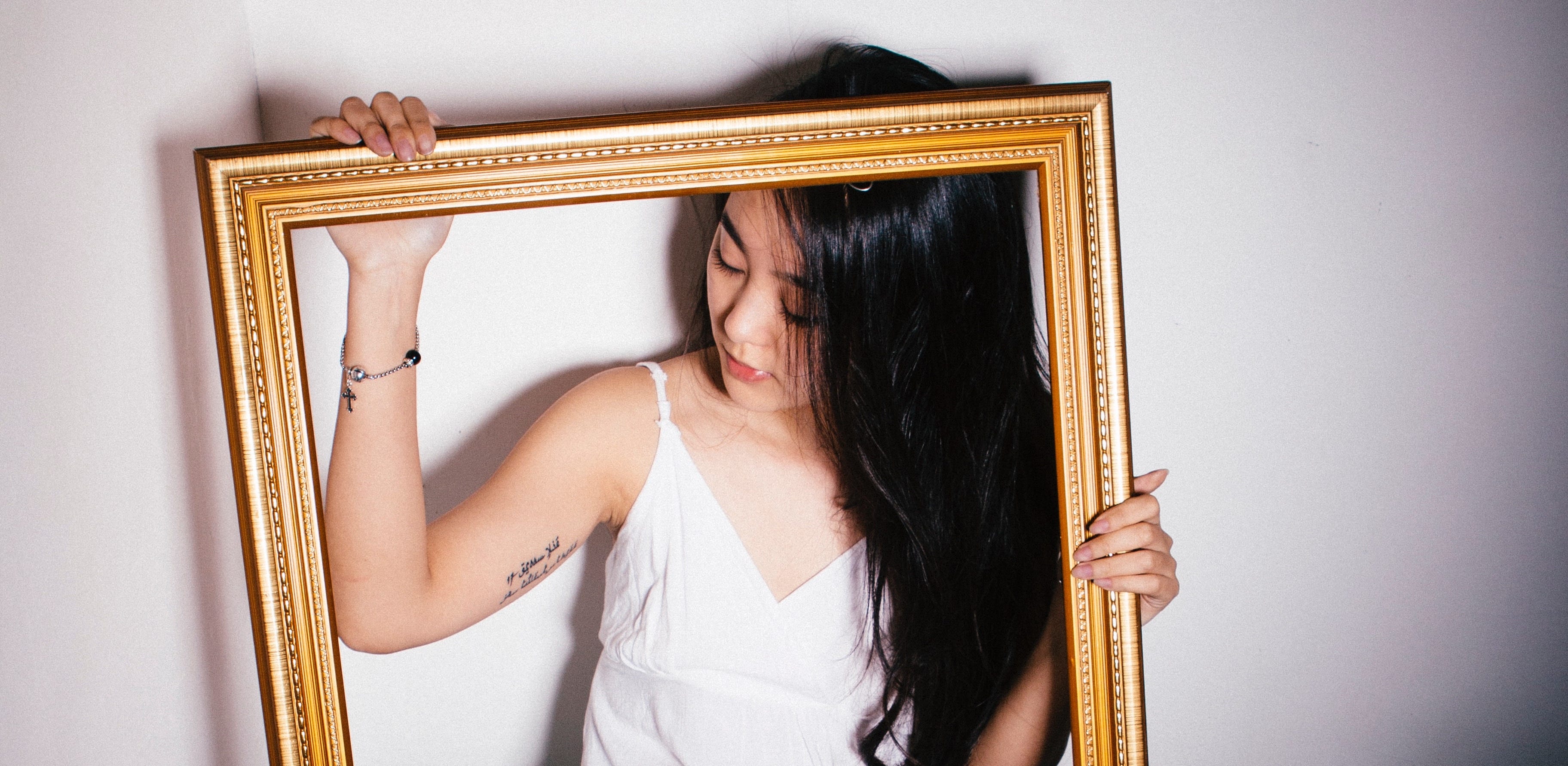 framing and frames in marketing, in art, collage art, design