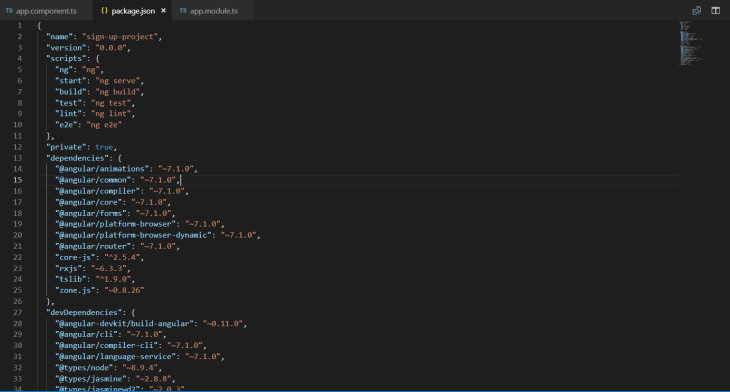 All about your package.json. Our Angular applications use a lot of… | by  Nishu Goel | Medium