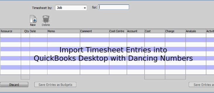 How Do Users Import Timesheet Entries into QuickBooks Desktop?