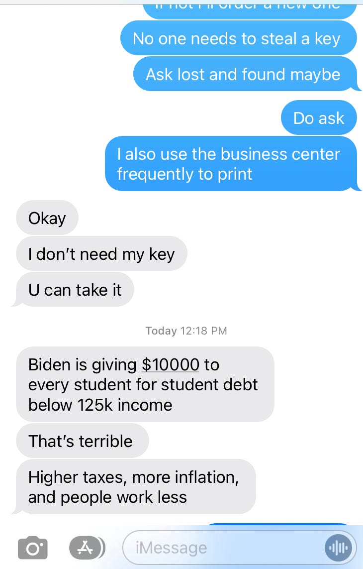 My teenage son hates Democrats. And he doesn’t share my love for… by