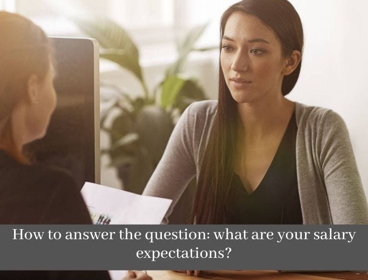 What Are Your Salary Expectations How Much Do You Want To Earn By