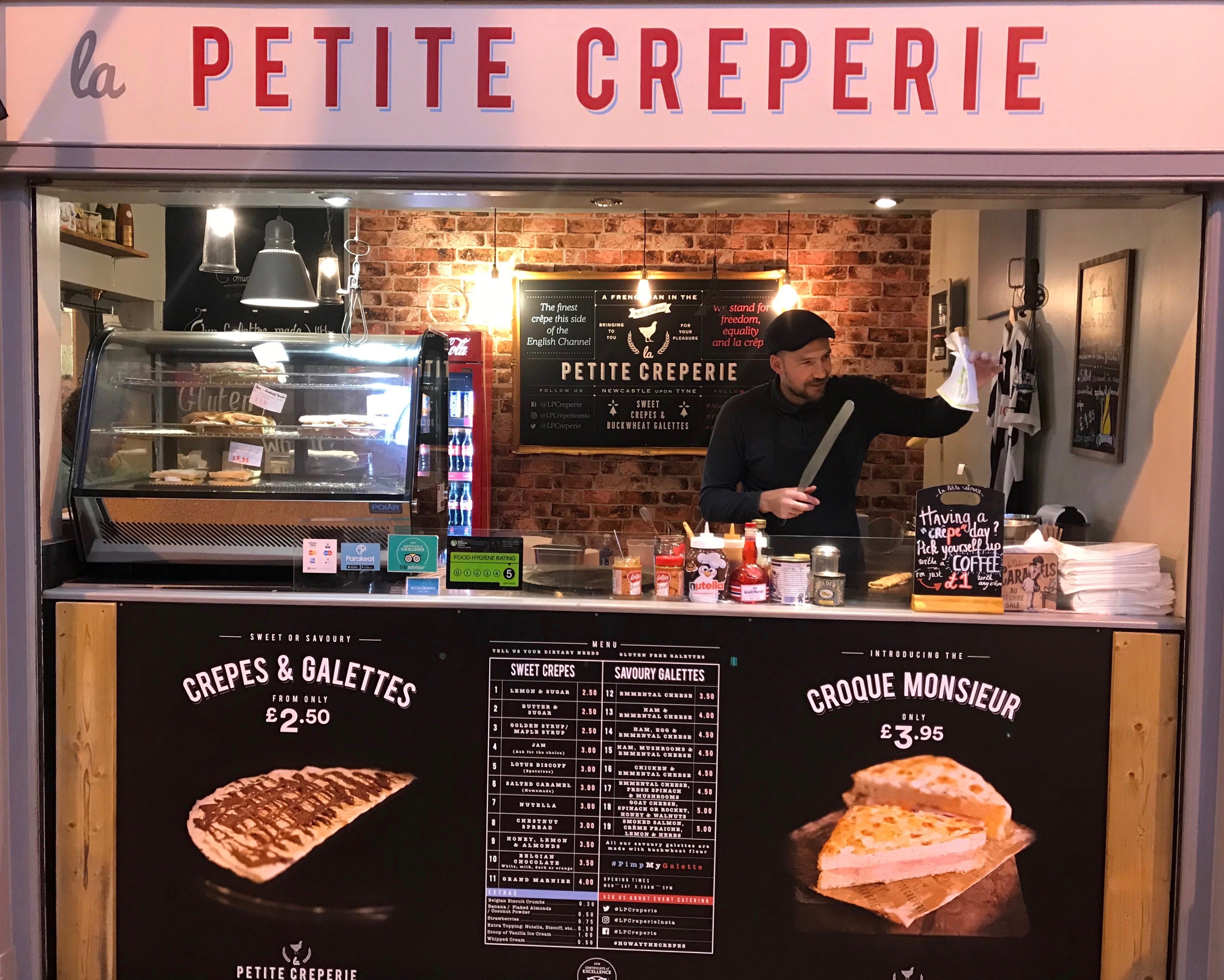 La Petite Creperie La Petite Creperie Serves Freshly Made By