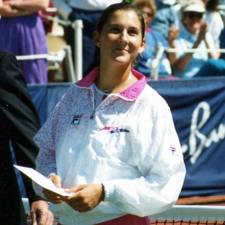 The Most Horrible Day in Tennis: Monica Seles Was Stabbed in the Back | by  Maria Milojković, MA | Lessons from History | Medium
