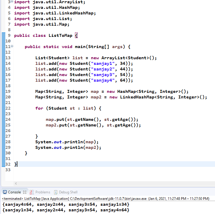 String To Map In Java Convert List To Map In Java - Sanjay Singh - Medium