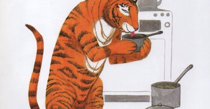 The Trigger Who Came To Tea The Tiger Who Came To Tea Is A By Damian Reilly Medium
