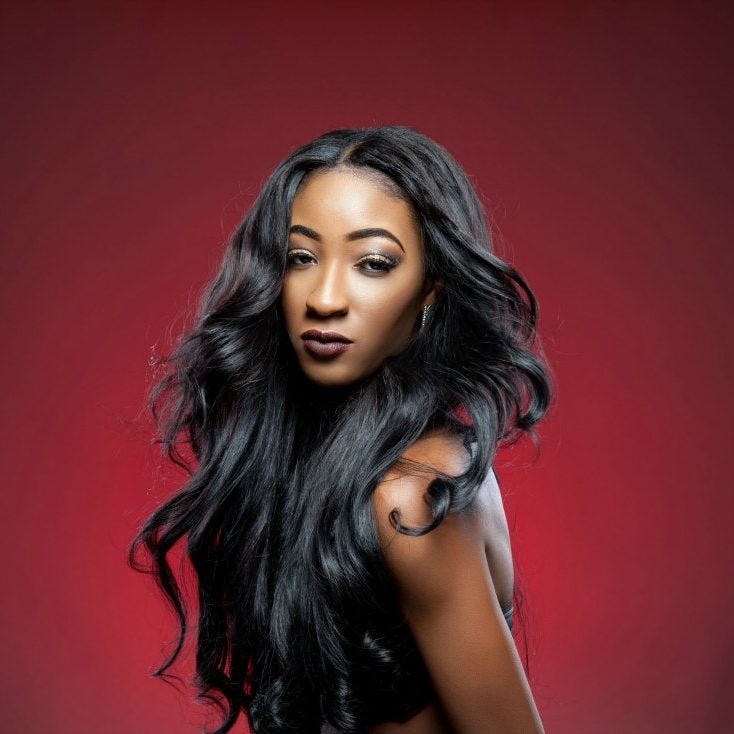 Best Kinky Straight Human Hair Cheveux Luxury Medium