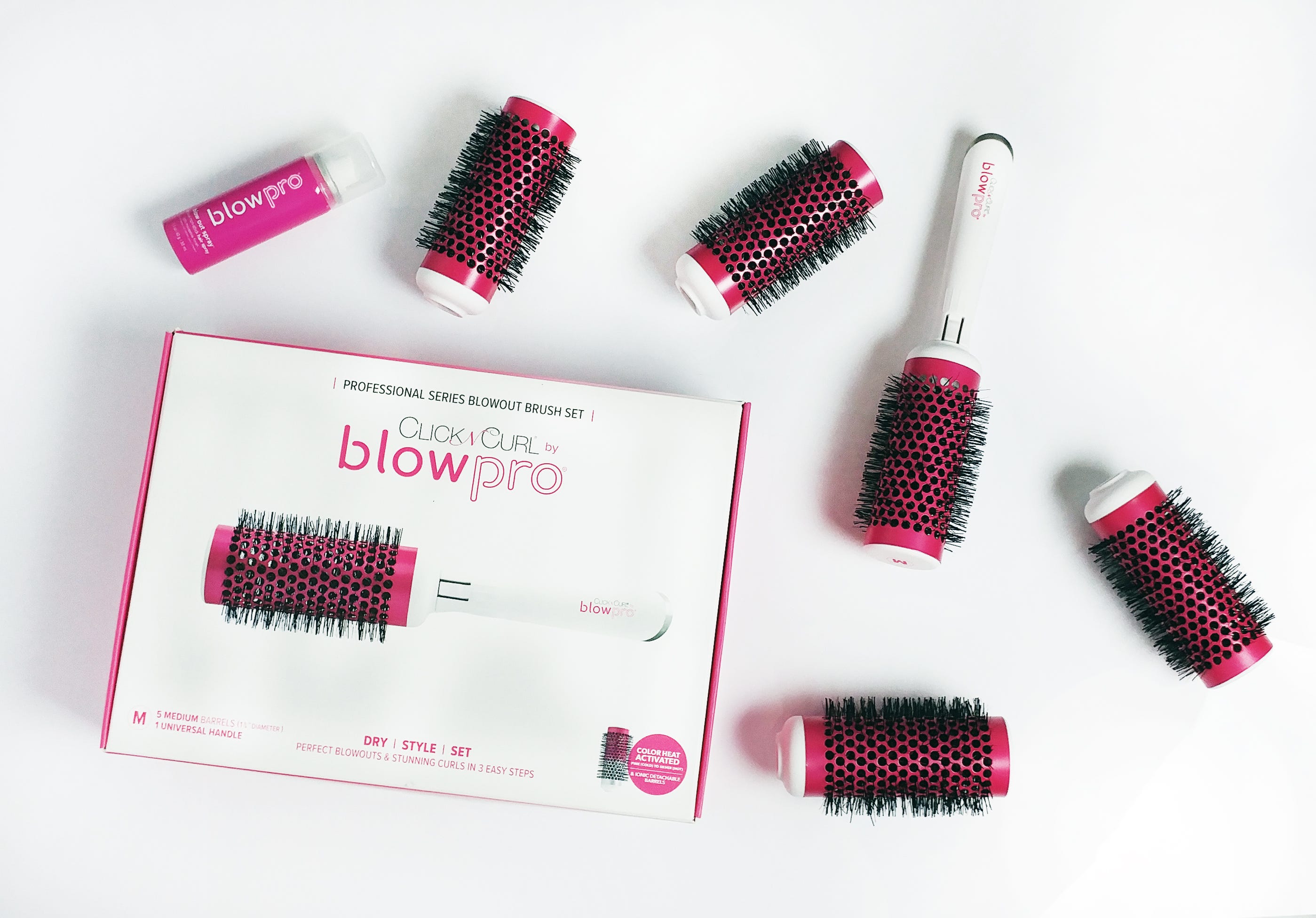 Click N Curl Beauty Elite Group Launch Blowpro Brush By Deanna Metcalf Medium