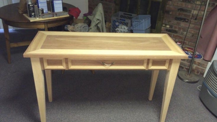 Writing Desk Build Woodwork Family Medium