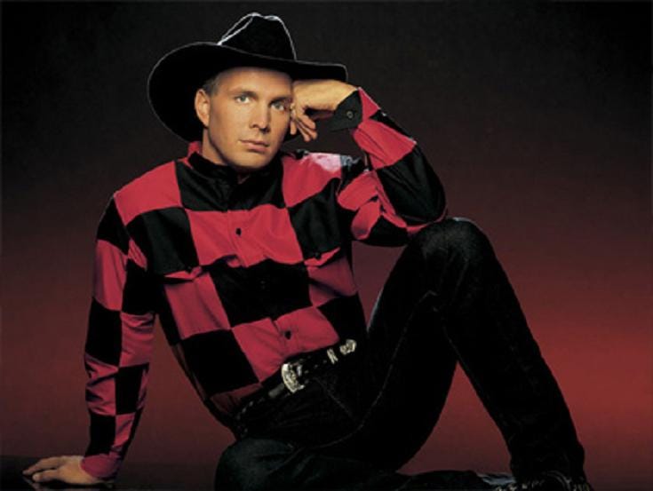 garth brooks shirts 90s