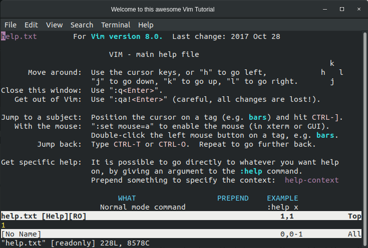 An in-depth guide to Vim!. If you're like me and you've heard… | by  Harivarshan | Medium