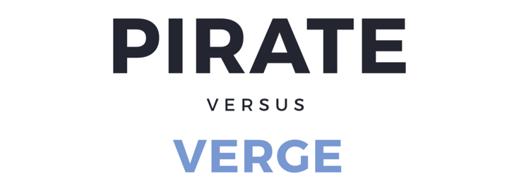 Verge Xvg Vs Pirate Arrr A Technical Comparison Between The By Flexatron Piratechain Medium