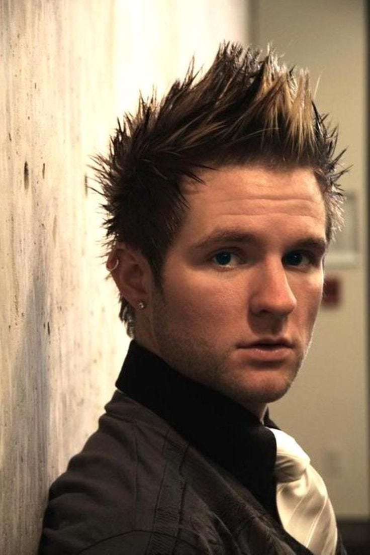 Liberty Spikes Hairstyle Fashion For Men Digitalwave One Medium