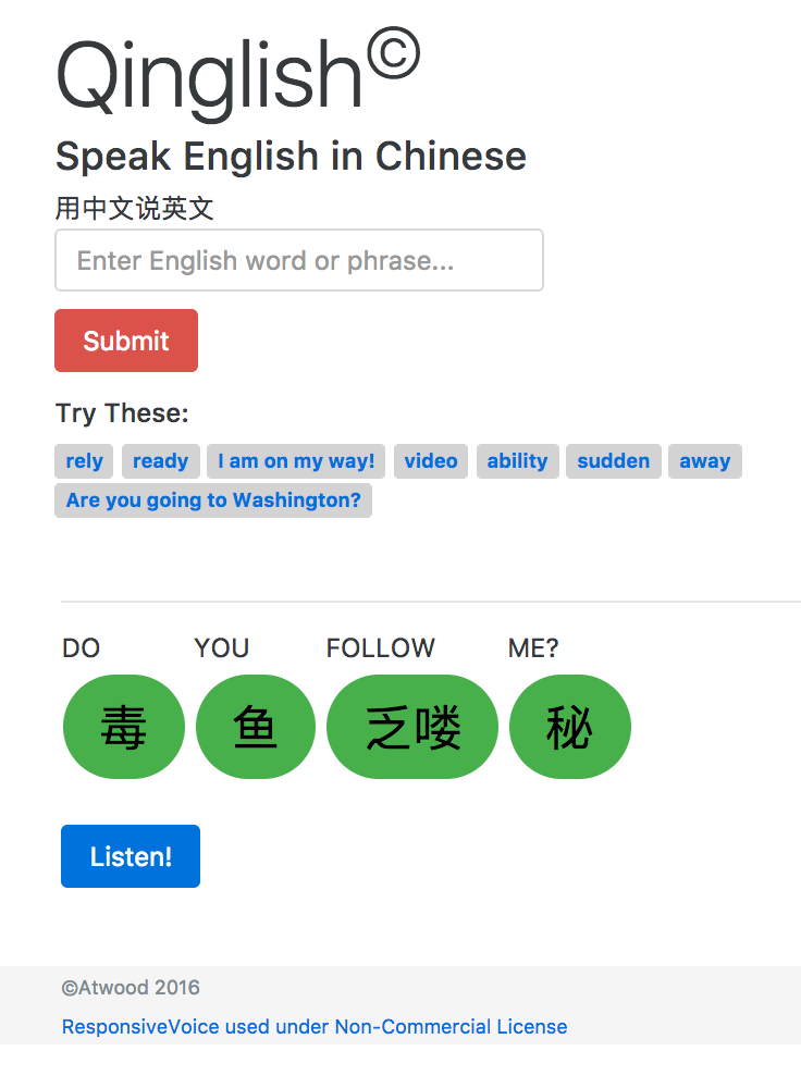 Speak English In Chinese With Qinglish io By Nick Atwood Medium