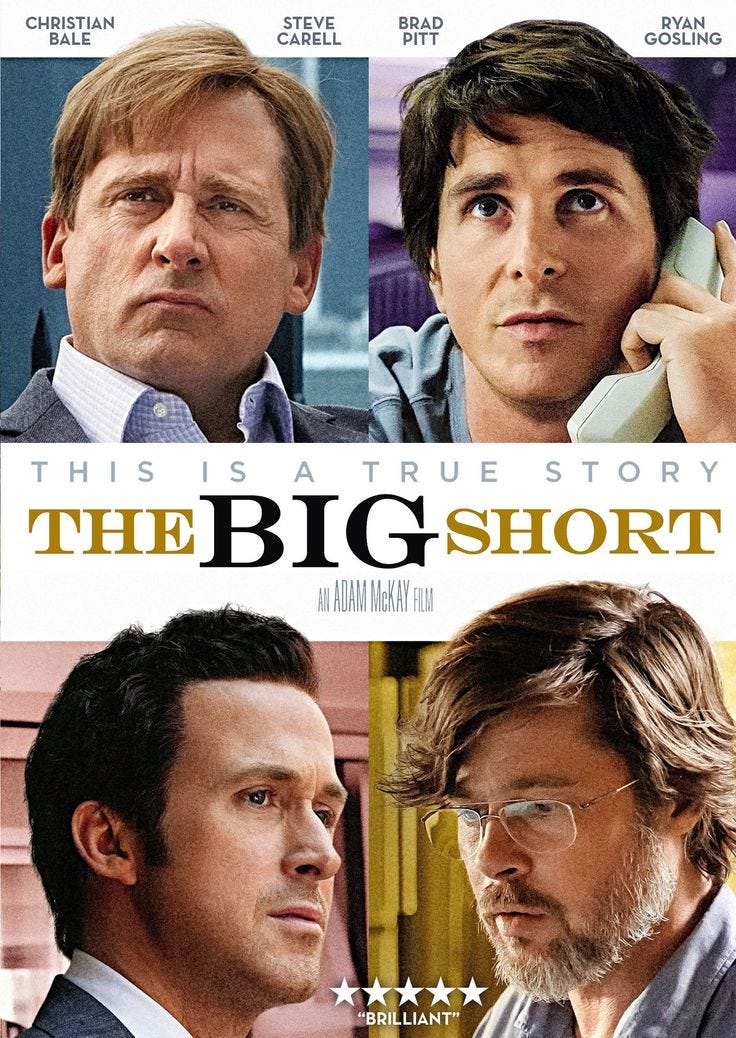 The Big Short”: Scene-By-Scene Breakdown | by Scott Myers | Go Into The  Story