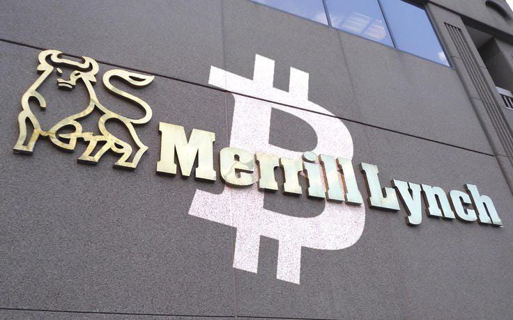 Merryl Lynch comercializează bitcoin