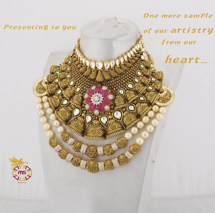 contemporary gold jewellery