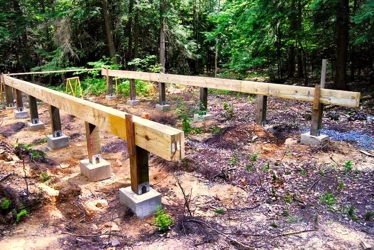 How to Install Pier and Beam Foundations | by Rising Barn | Medium