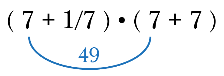 The 1 And Four 7s Number Puzzle Solution Math Hacks Medium