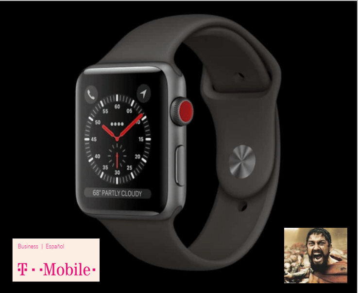 apple watch cellular plan cost t mobile