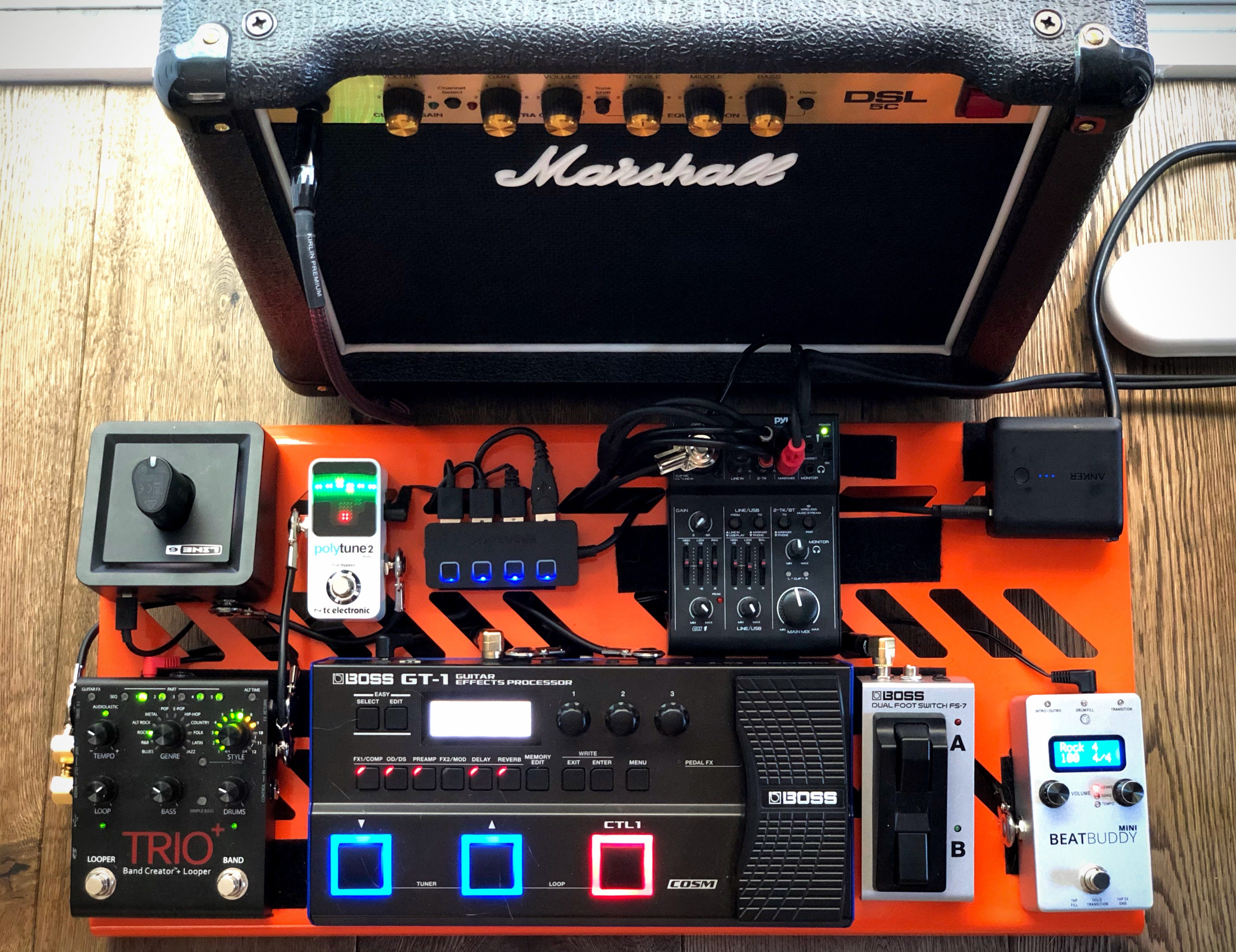 Quest for a Portable Amp and Pedalboard | by xster | xster | Medium