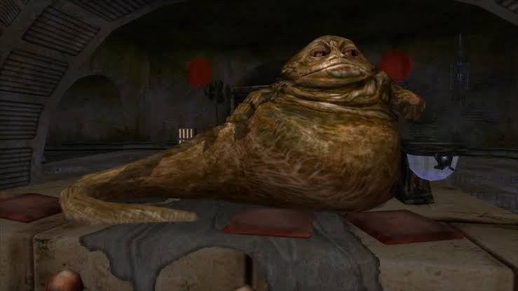 jabba the hutt and han solo