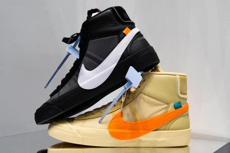 off white blazer raffle
