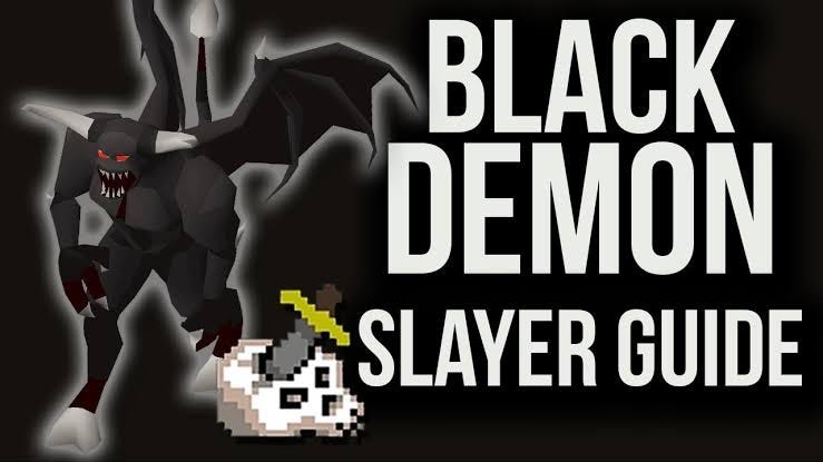 How to Find and Defeat the Black Demon/ OSRS Black Demon Slayer ...