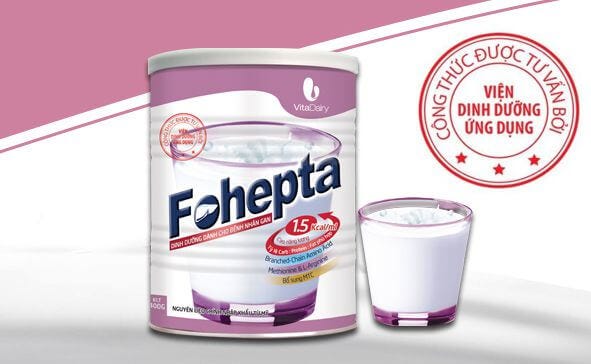 Sữa bột fohepta được viện dinh dưỡng khuyên dùng