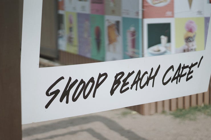 Skoop Beach Cafe À¸£ À¸§ À¸§à¸„à¸²à¹€à¸Ÿ À¹€à¸¥ À¸à¹† À¸™ À¸²à¸£ À¸ À¸• À¸”à¸«à¸²à¸” Location À¹à¸ˆ À¸¡ À¸¡à¸²à¸ À¸— À¸ À¹„à¸¡ À¹€à¸š À¸­ By 85mm Medium