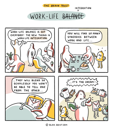 work-life balance how BD