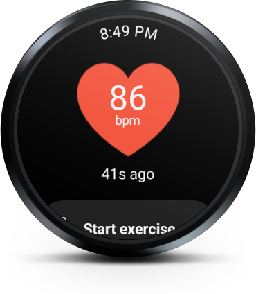 wear os cardiogram