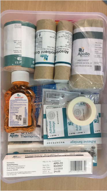 Installation Of First Aid Kits Safety Of The Customers Has Always Been By Commut Medium