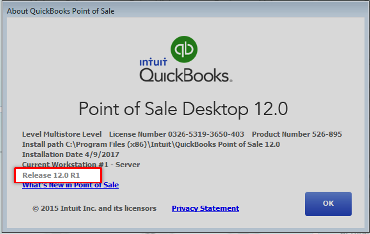 find quickbooks license and product number in qb