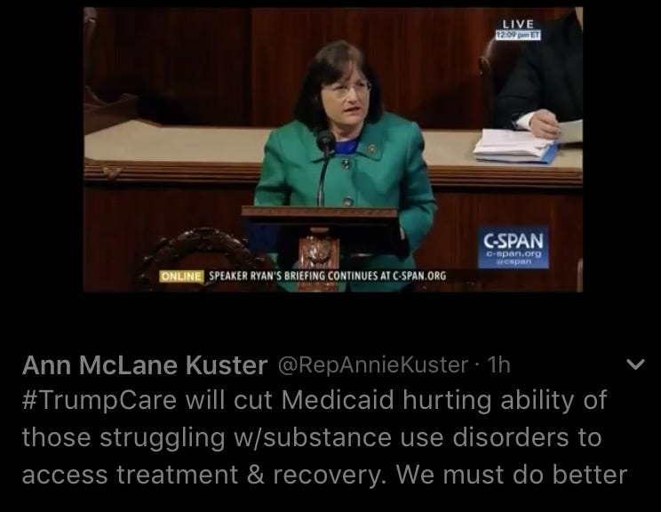 kuster on trumpcare