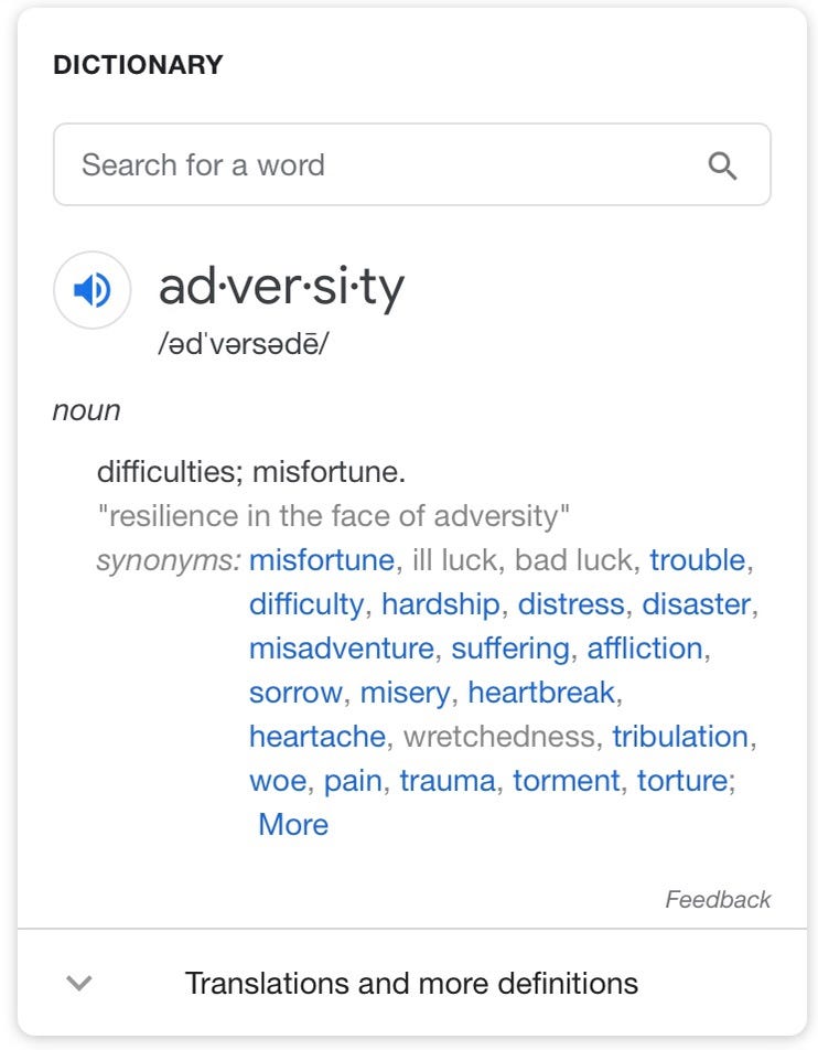 Tell Me About A Time You Overcame Adversity Sure Let Me Tell