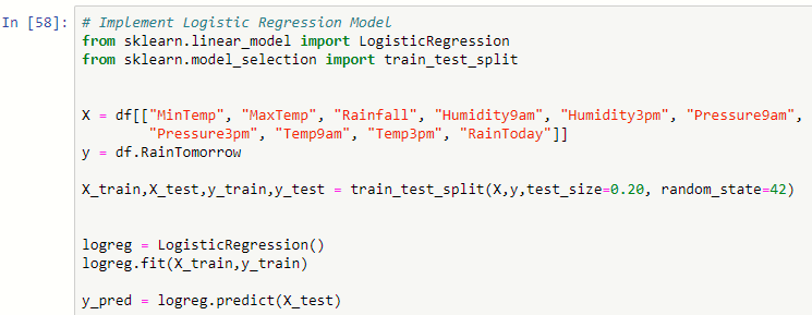Logistic Regression in Python