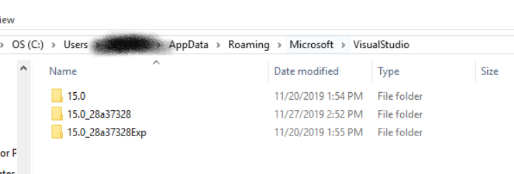 Meet Strange Problems In Visual Studio Win10 Try Clearing Caches By Shao Wenbin Saleh Medium Meet Strange Problems In Visual Studio Win10 Try Clearing Caches By Shao Wenbin Saleh Medium