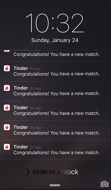 New matches tinder New matches