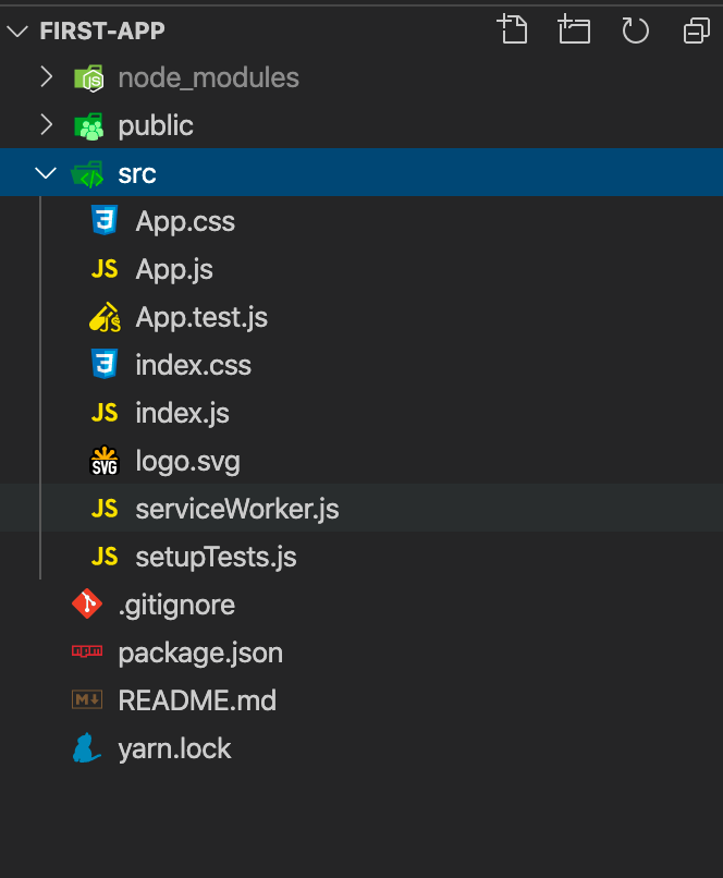 react-app-code-structure