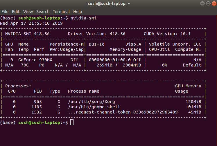 How to install TensorFlow GPU on UBUNTU 18.04 | by Sushrut Ashtikar |  Towards Data Science